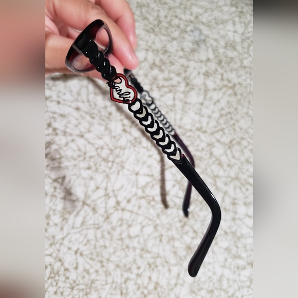 Love Barbie Black and Red Perscription Kid Glasses - Picture 5 of 6